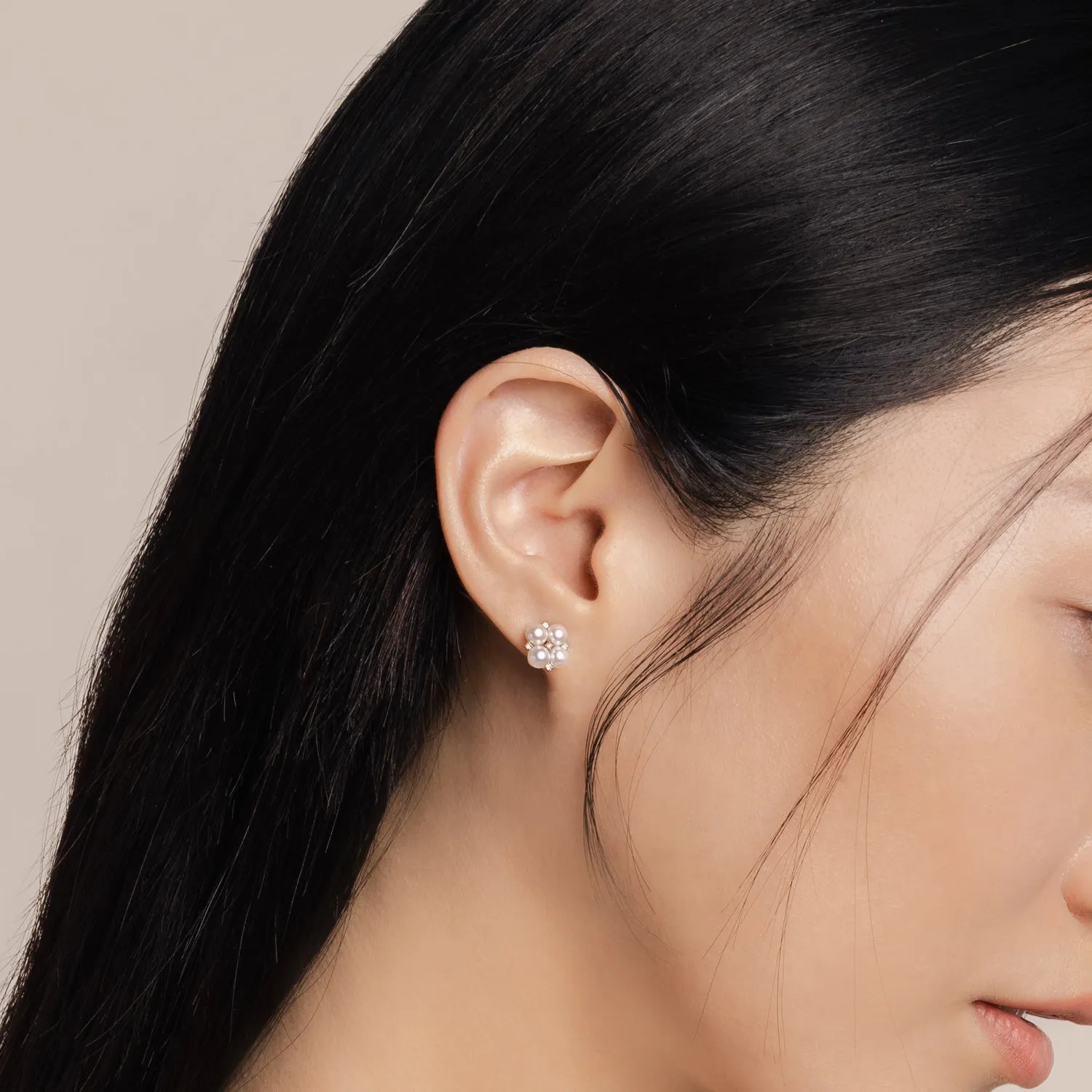 18k Rose Gold Katya Studs