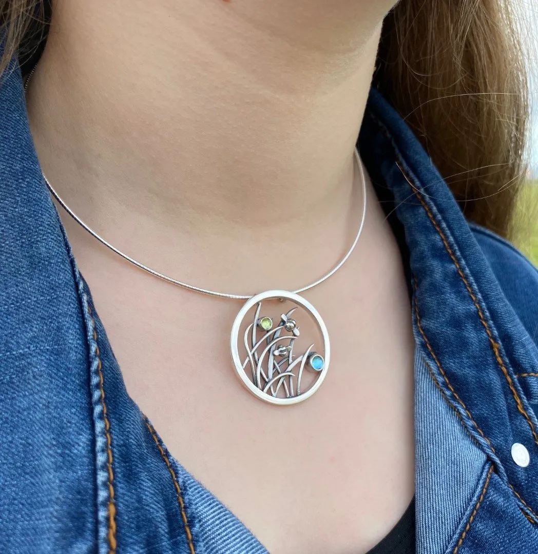 Beach Grass Large Necklet