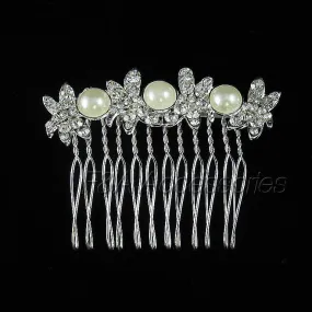Butterfly Mini Crystal Hair Comb
