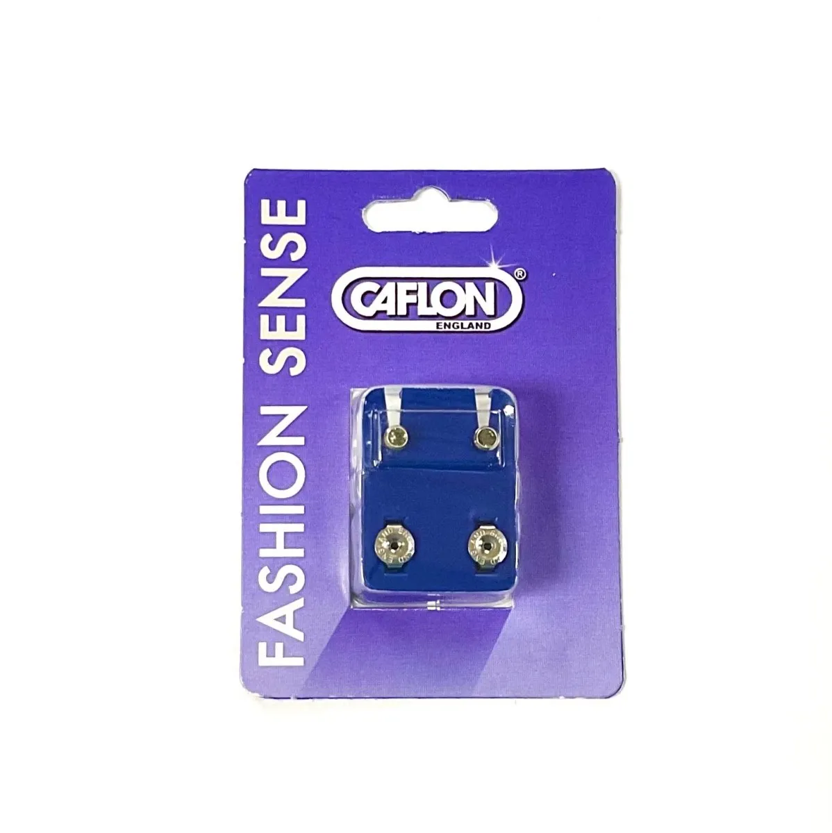 Caflon Black Diamond Silver Birthstone Ear Piercing Studs