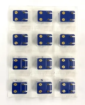 Caflon Black Onyx Gold Ear Piercing Studs 12 Pack