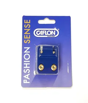 Caflon Gold Mini Heart Ear Piercing Studs