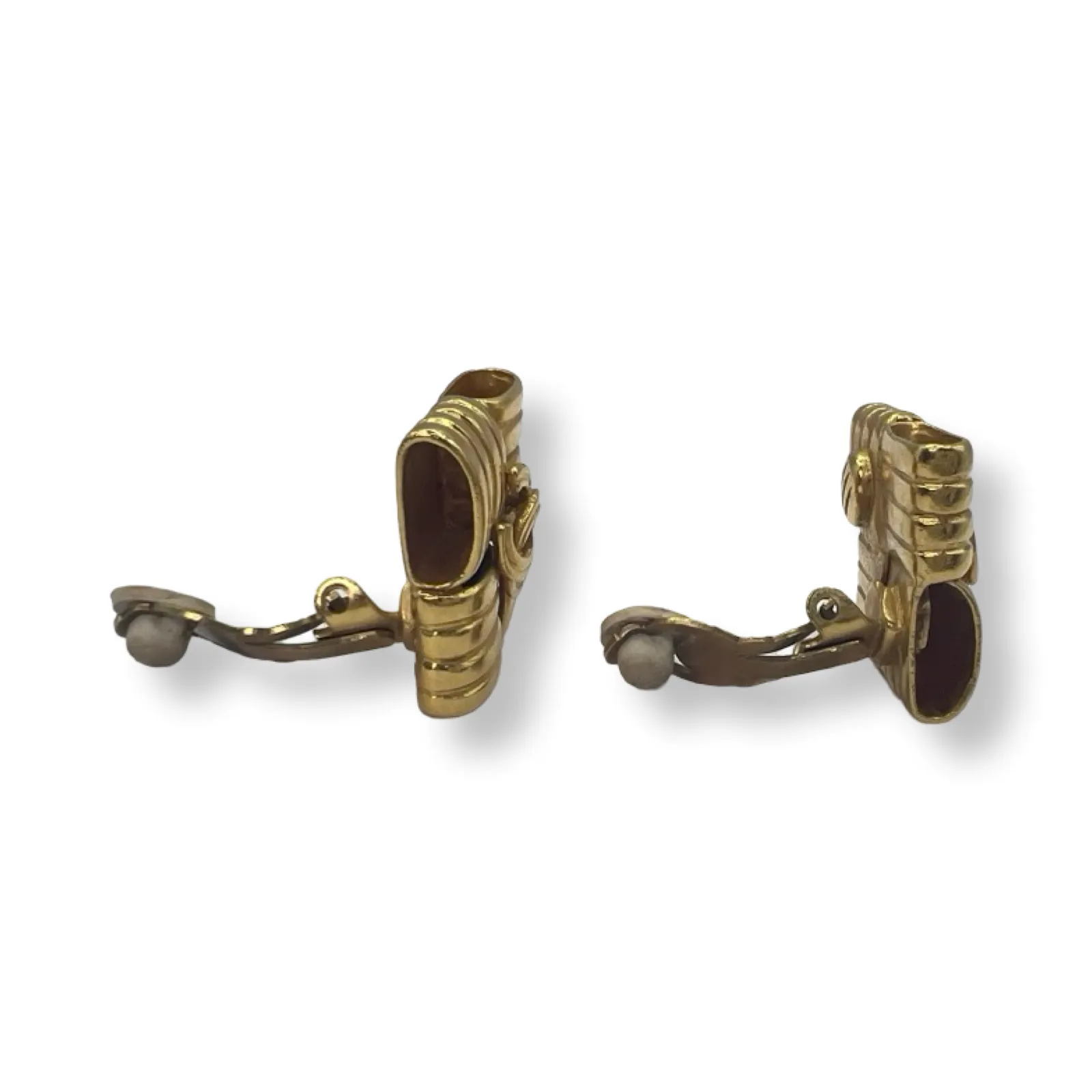 Chanel Vintage Coco Mark Earrings