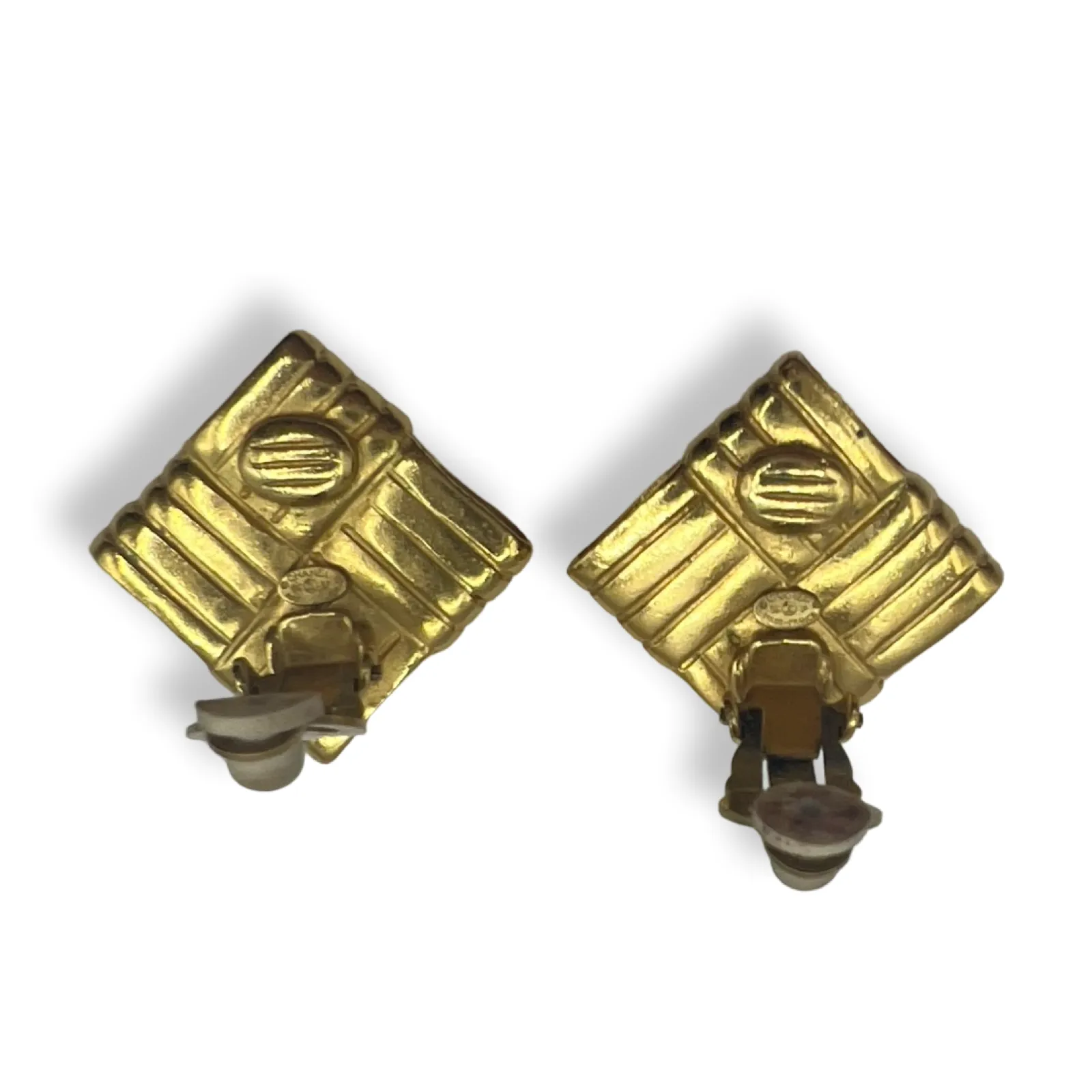 Chanel Vintage Coco Mark Earrings