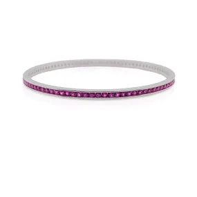 Colored Sapphire Bangle
