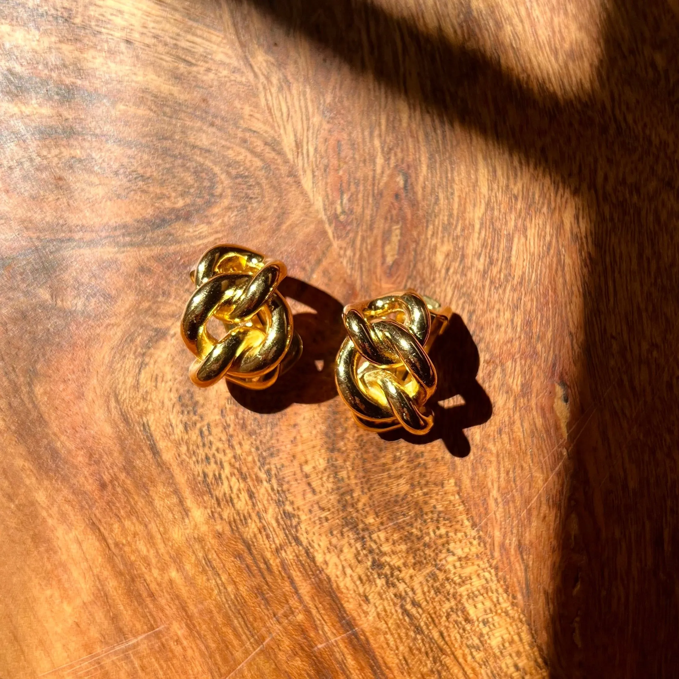 Dior Vintage Chain Link Earrings