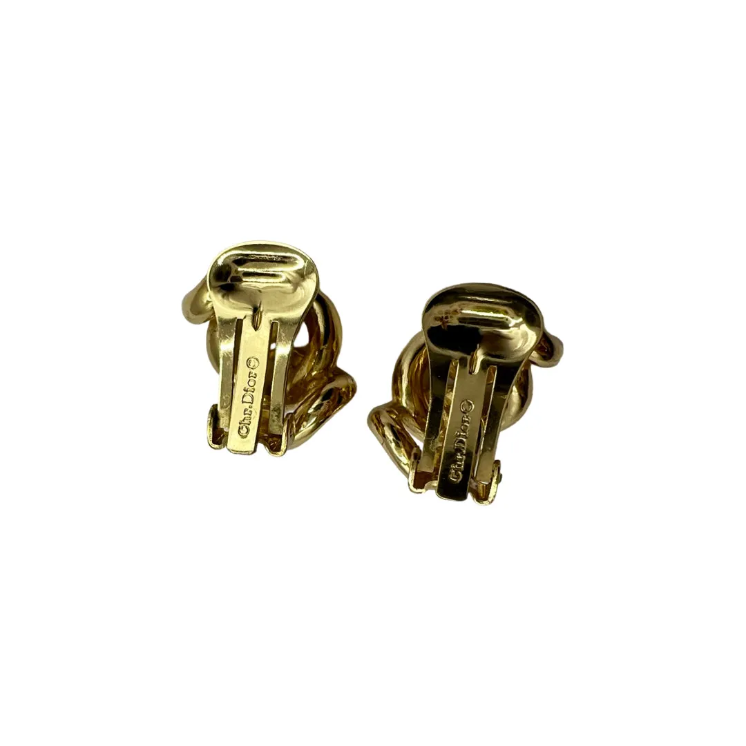Dior Vintage Chain Link Earrings
