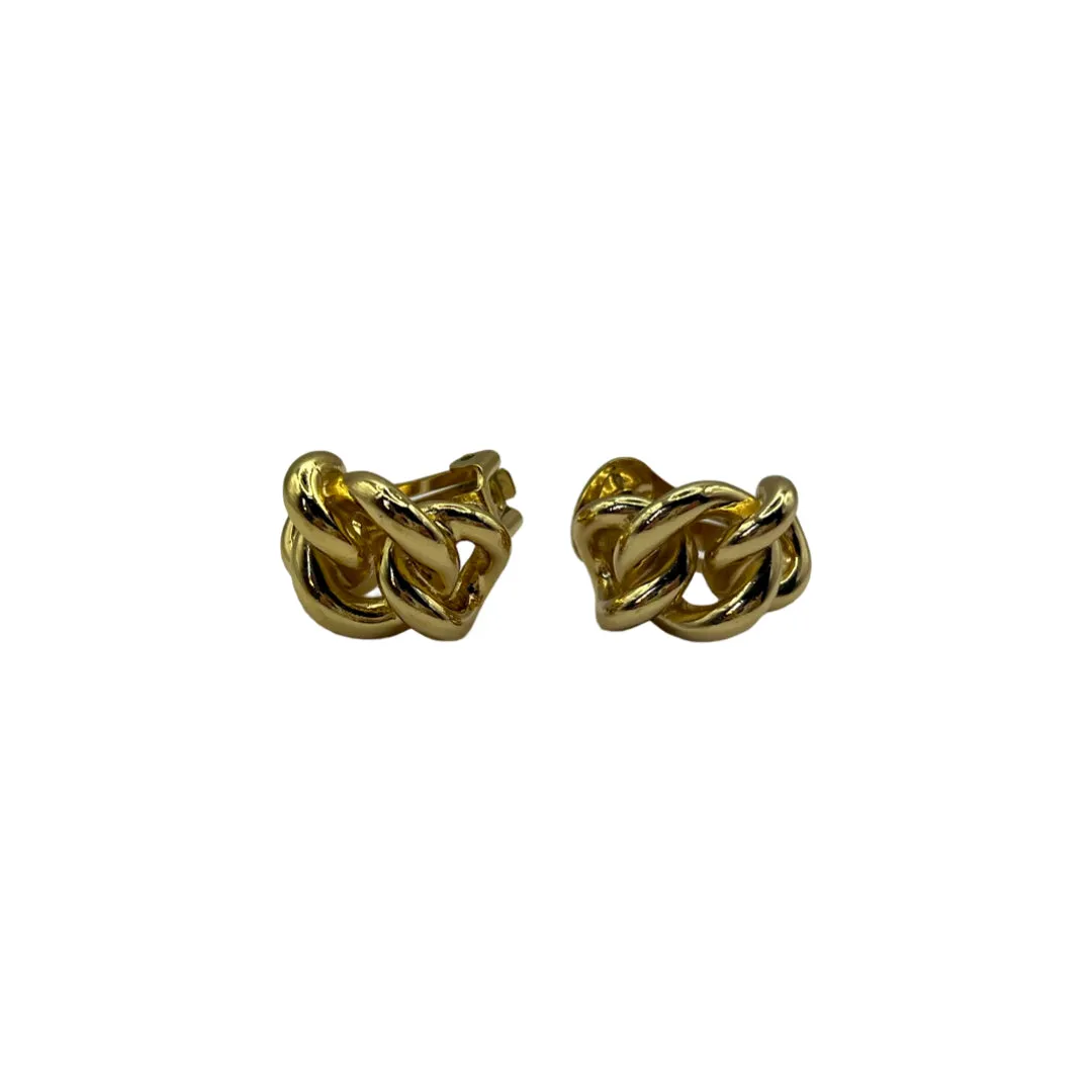 Dior Vintage Chain Link Earrings