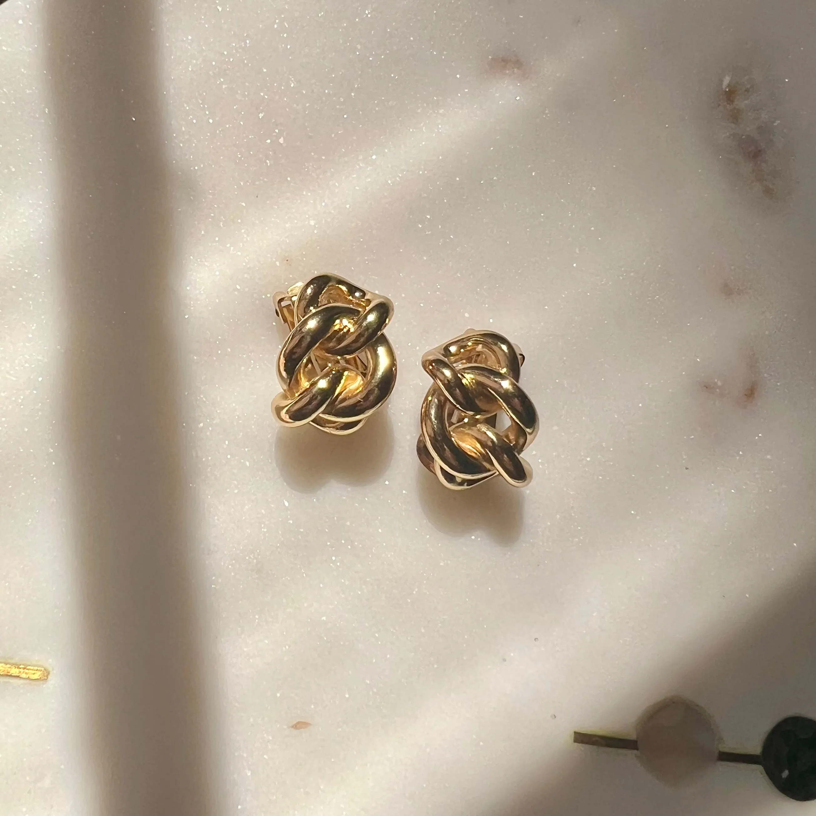 Dior Vintage Chain Link Earrings