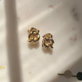 Dior Vintage Chain Link Earrings