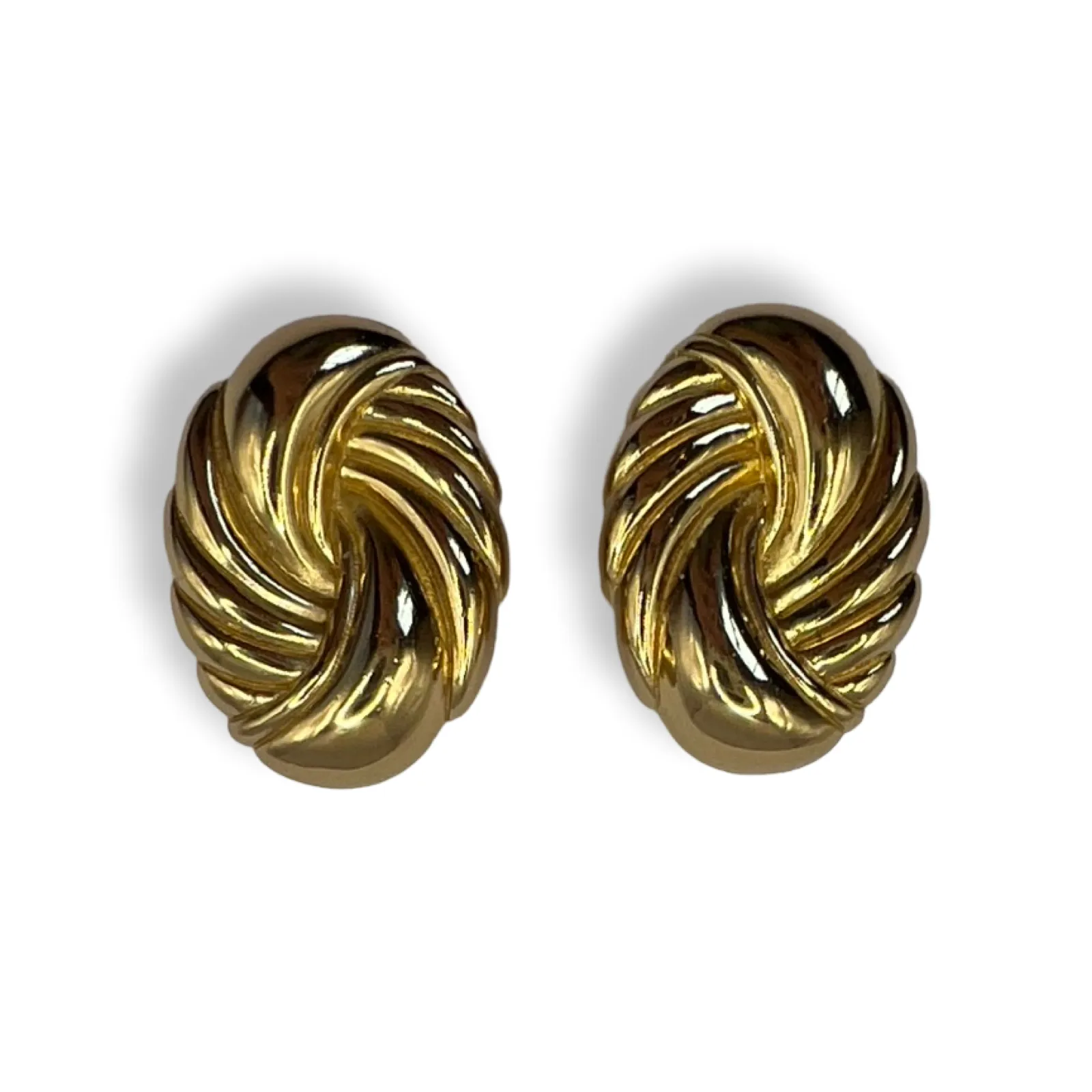 Dior Vintage Oval Earrings
