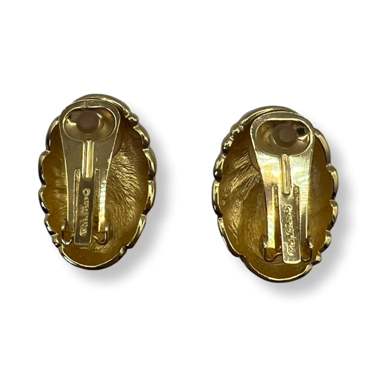 Dior Vintage Oval Earrings