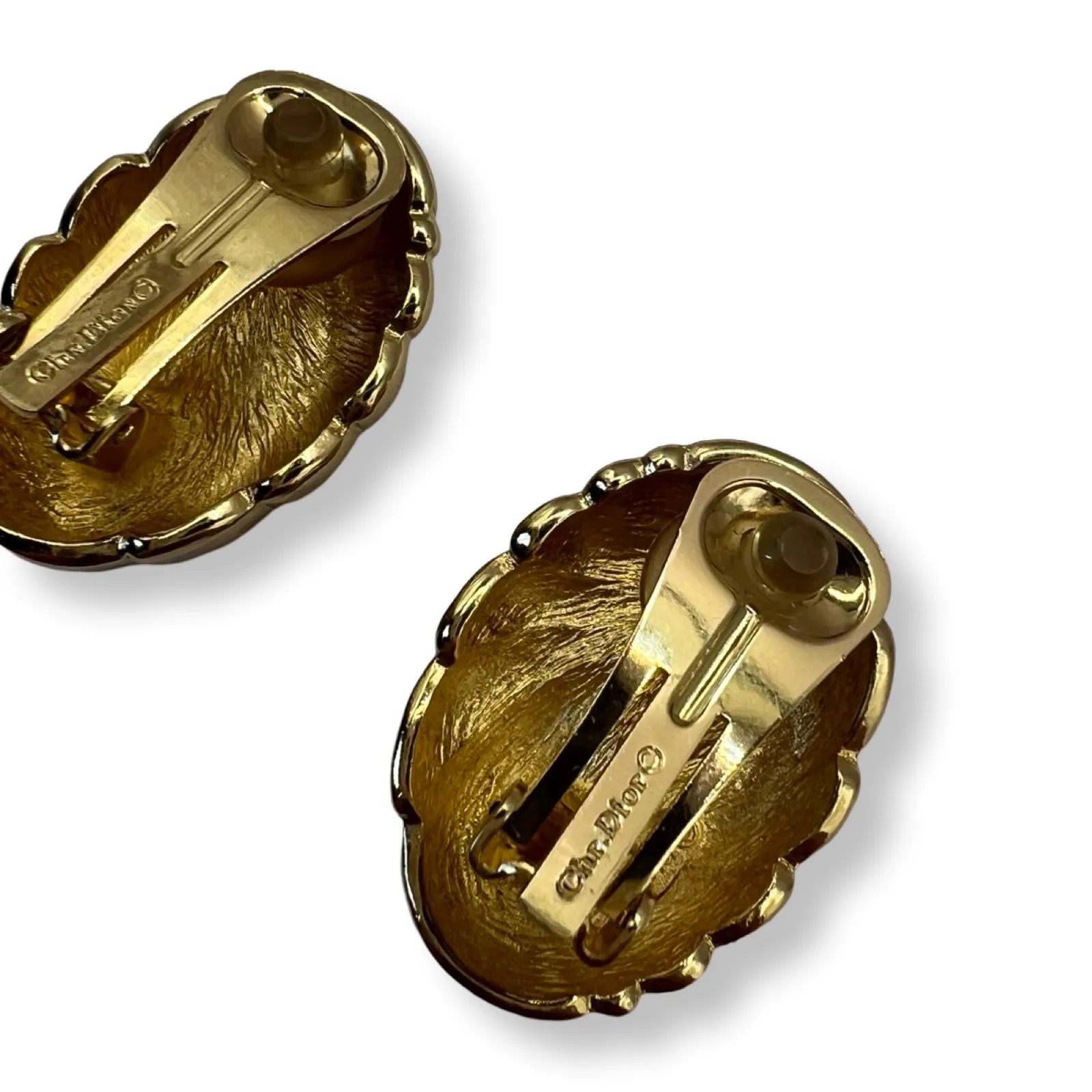 Dior Vintage Oval Earrings