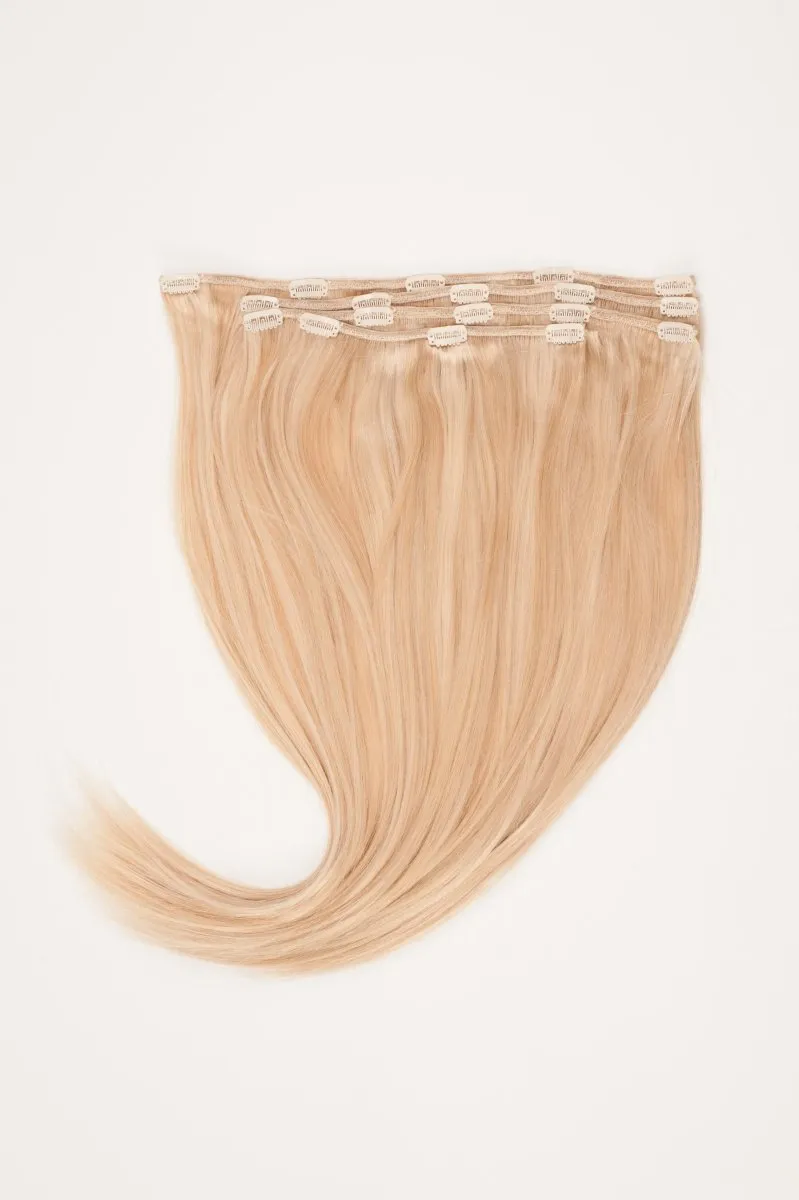 Dream Goddess Deluxe Human Hair 4 Piece Clip-in Hair Extensions Set