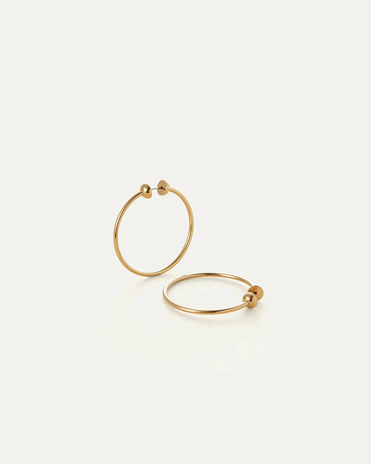 Jenny Bird Icon Hoops Small Gold