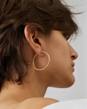 Jenny Bird Icon Hoops Small Gold