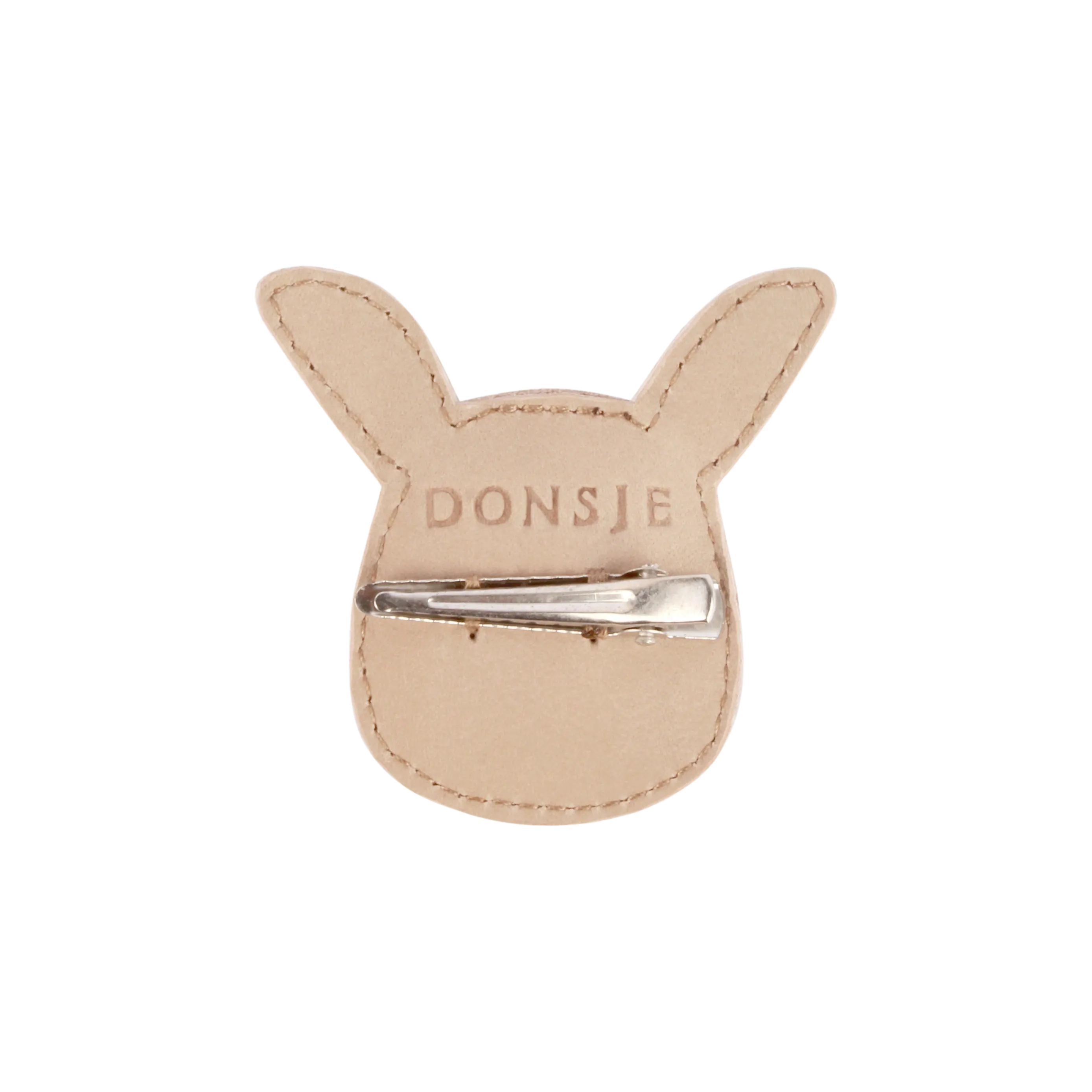 Josy Classic Hairclip | Bunny | Taupe Nubuck
