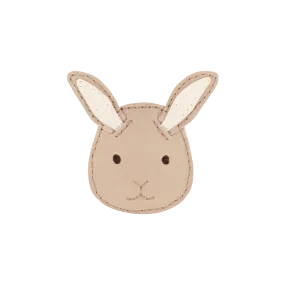 Josy Classic Hairclip | Bunny | Taupe Nubuck