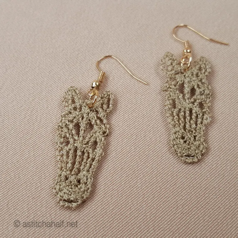 Origami Freestanding Lace Earrings Combo