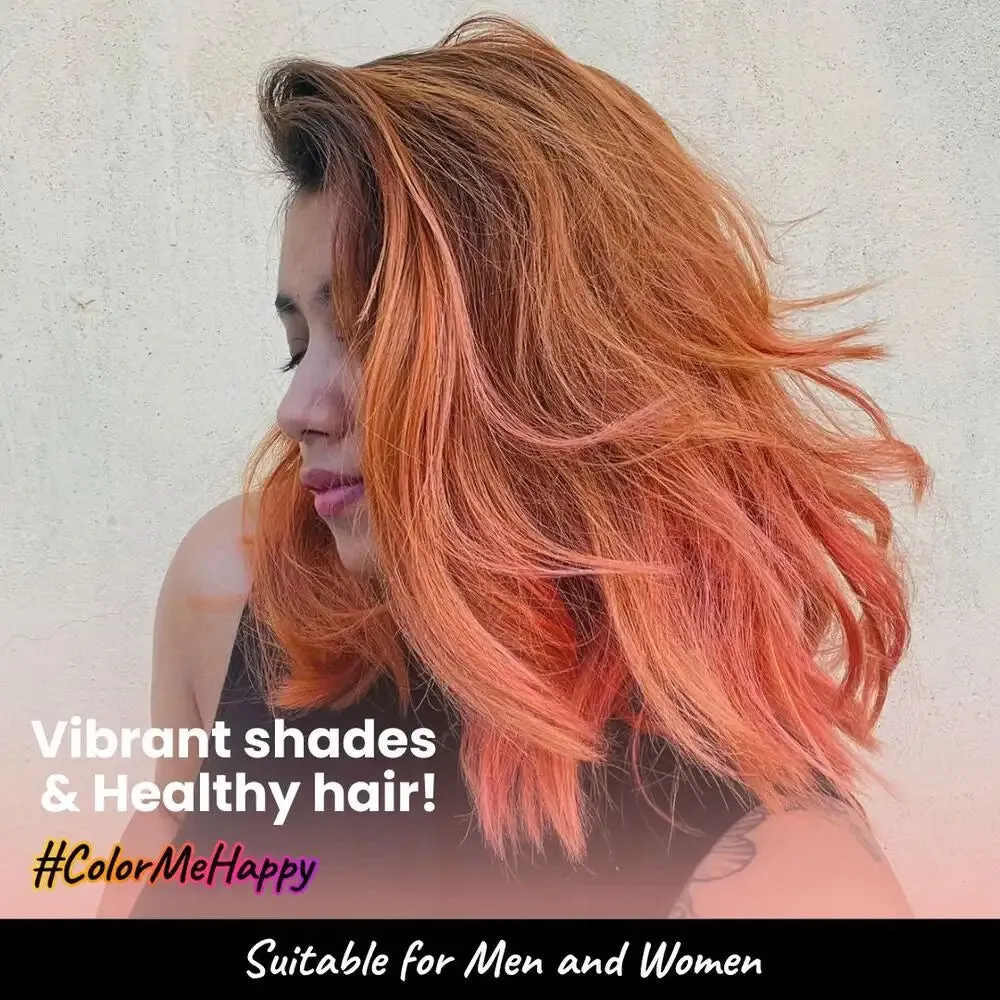 Peach DIY Combo : Hair Bleach Kit   Semi Permanent Hair Color