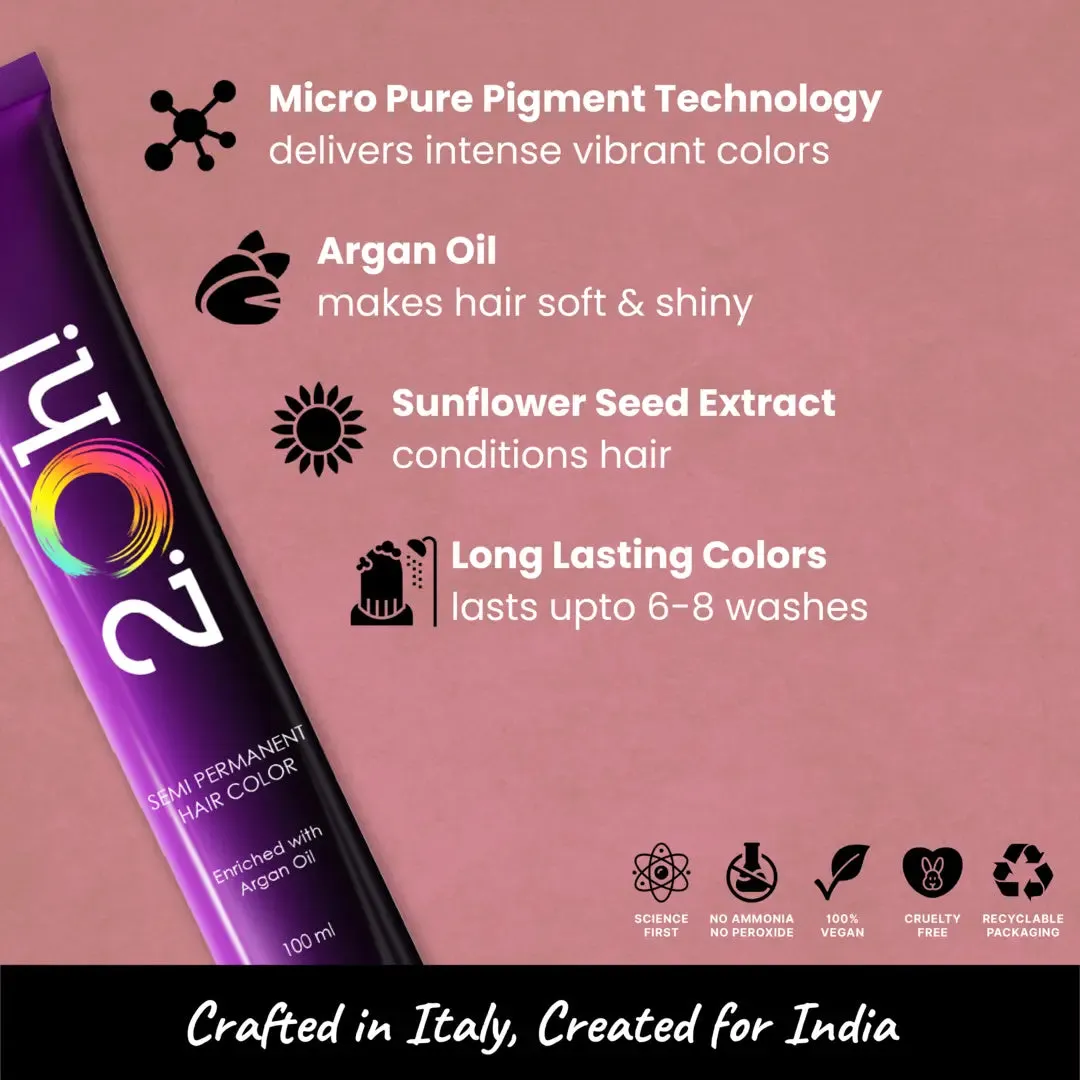 Peach Semi Permanent Hair Color 100 ml