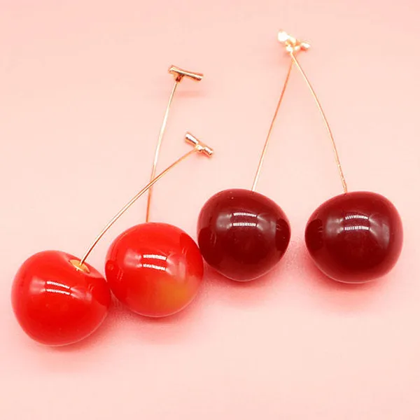 Retro Cherry Dangles