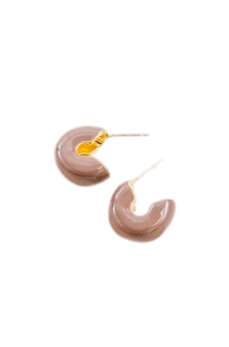 Simple Modern Mini Wide Fashion Hoop Earrings