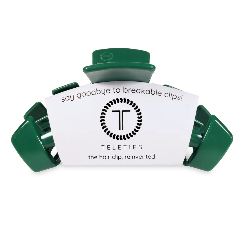 Teleties Classic Mistletoe Hair Clip